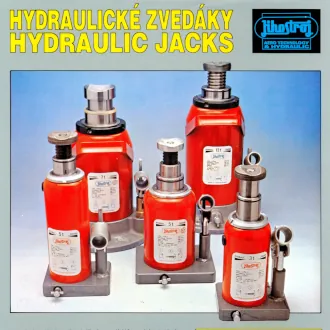 Prospekt na hydraulické zvedáky