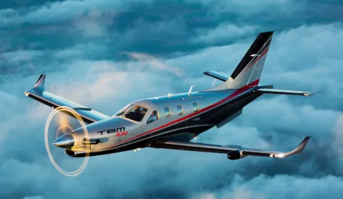 Vysoce výkonný turbovrtulový jednopilotní letoun TBM 930