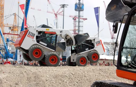 Firma Bobcat, jeden z nových zákazníků Jihostroje, na vetetrhu Bauma v Mnichově