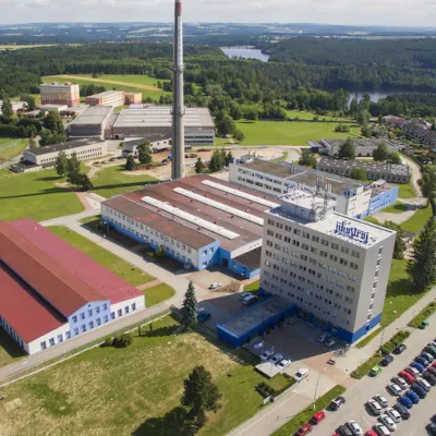 Současný pohled na areál společnosti Jihostroj